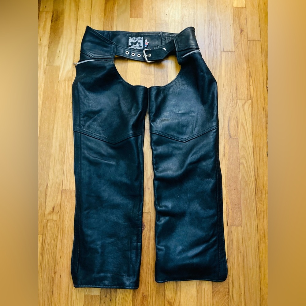 Leather Motorcycle Chaps California Leather Creations